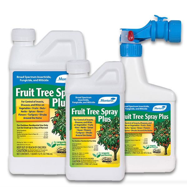 What to use to spray fruit trees