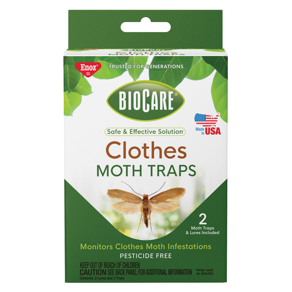 Clothes Moth Traps Pheromone Attractant eco-friendly Male Female Lure 2 Traps 