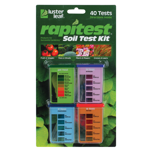 Rapitest Soil Test Kit Color Chart