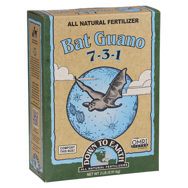 5 LB All Natural Organic Fertilizers Down to Earth Seabird Guano 0-11-0 